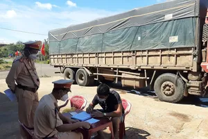 CSGT Đắk Nông: Không có vùng cấm xử phạt xe quá tải, quá khổ