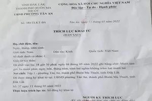 Vụ mẹ khai tử khi con đang sống: Hủy giấy chứng tử cấp sai quy định