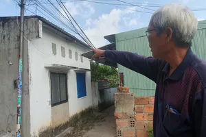 Dự án gần 400 tỉ đồng gần 4 năm vẫn chưa giải phóng xong mặt bằng