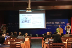 Liên minh Nghị viện thế giới hội thảo 'khoa học vì hoà bình' tại Bình Định