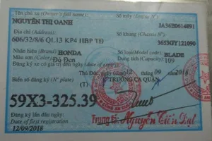 Giả người nhà lấy xe của người bị tai nạn ở Bình Dương