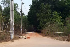 Bình Dương: Bảo vệ tử vong sau khi đu theo container