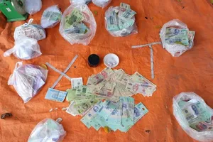 Bình Dương: Triệt phá ổ tài xỉu thu giữ hơn 150 triệu đồng