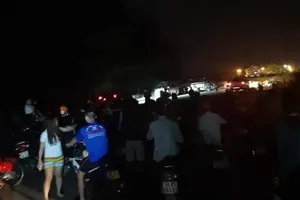 Thi thể nam thanh niên dưới cống thoát nước 