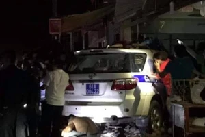 Cán bộ Công an tỉnh Bình Dương lái xe gây tai nạn 