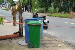 Thai nhi được phát hiện trong thùng rác tại Bình Dương