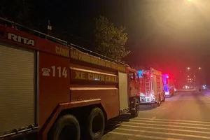 Quán ăn tại Bình Dương cháy rụi trong đêm