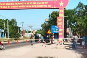 2 nghi phạm cướp giật tông gãy chân phó công an xã