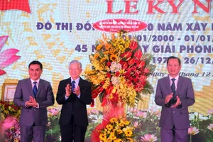  TP Đồng Xoài, Bình Phước nhận huân chương Lao động hạng Nhất