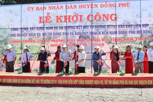 Bình Phước khởi công hàng loạt tuyến đường trọng điểm
