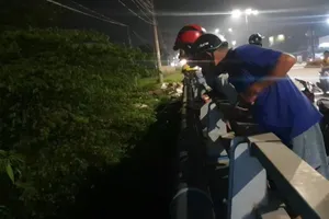 2 thanh niên gục chết cạnh nhau dưới chân cầu Tân Hội
