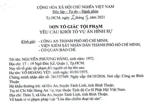 Vợ ông Dũng 'lò vôi' tố cáo 'thần y' Võ Hoàng Yên lừa đảo