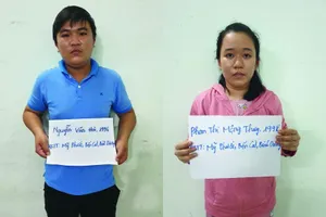 Hai vợ chồng ‘trộm’ gần 1 tỉ đồng qua sàn điện tử bị bắt giữ