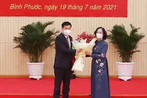 Ông Nguyễn Mạnh Cường làm Bí thư Tỉnh ủy Bình Phước