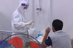 F0 tình nguyện tại khu điều trị ở Bình Dương được hưởng hỗ trợ 