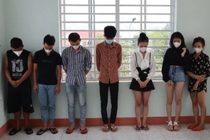 7 thanh niên ở Bình Phước phê ma túy tại nhà 