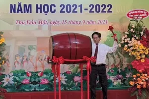 Hơn 500.000 học sinh tại Bình Dương tham dự lễ khai giảng trực tuyến