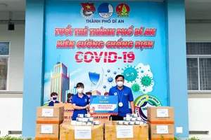 Hơn 10.000 túi thuốc điều trị COVID của Đoàn thanh niên Bình Dương đến tay F0