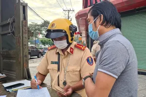 CSGT Bình Dương ra quân đảm bảo trật tự an toàn giao thông