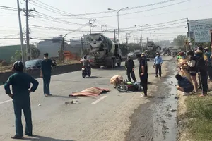 Người đàn ông chết thảm dưới bánh xe bồn ở Bình Dương