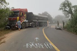 2 học sinh tại Bình Phước bị tai nạn chết thương tâm 