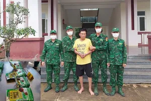 Thấy Biên phòng Bình Phước liền vứt túi ma túy, bơi sông qua Campuchia