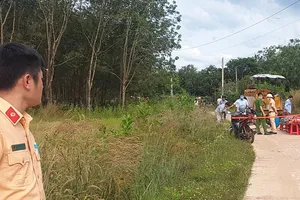 Sau va chạm với xe Lu, 2 mẹ con ở Bình Phước tử vong