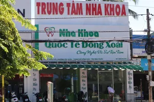 Các phòng khám nha khoa tại Bình Phước vẫn lén lút hoạt động dù bị đình chỉ