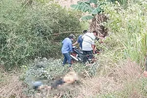 2 thanh niên chết bất thường bên vệ đường Bình Dương
