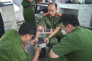 Công an Bình Dương thông tin vụ khám xét trung tâm đăng kiểm 61-09D