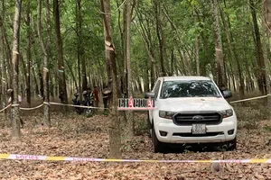 Tìm thấy chiếc ô tô giám đốc người Trung Quốc sử dụng tẩu thoát sau khi sát hại kế toán