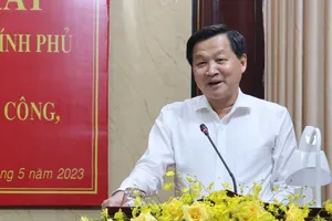 Bình Phước đề xuất nhiều vấn đề với Phó thủ tướng Lê Minh Khái