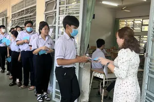 22.000 học sinh tại Bình Dương thi vào lớp 10