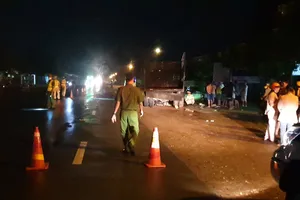 Bình Phước: Tai nạn liên hoàn, chồng chết thảm, vợ nguy kịch