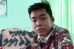 Đường dây mua bán súng đạn ở Bình Dương: Bắt thêm một đầu nậu, thu giữ nhiều súng đạn