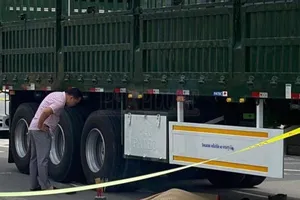 Người phụ nữ tử vong dưới gầm xe đầu kéo ở Bình Dương