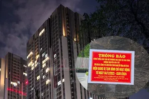 2 chung cư bị đình chỉ, tạm đình chỉ hoạt động vẫn có người ở