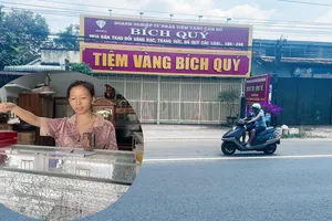 Chủ tiệm vàng ở Bình Dương: Nhóm cướp chĩa súng, đập kính lấy hết số vàng trong tủ