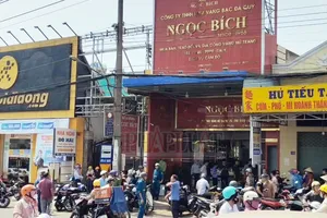 Bình Phước: Nam sinh cấp 3 cướp giật ở tiệm vàng 