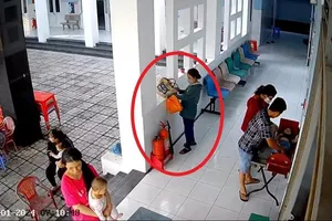 Bắt được kẻ trộm ở trạm y tế nhờ thông báo hình ảnh nhận dạng của công an