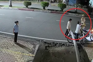 Công an tạm giữ người đàn ông đấm Cảnh sát giao thông ở Bình Phước