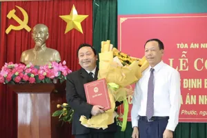 Ông Đặng An Thanh làm Chánh án TAND tỉnh Bình Phước