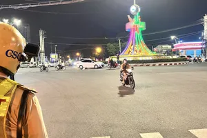 Bình Dương: Đánh cảnh sát giao thông khi bị đo nồng độ cồn