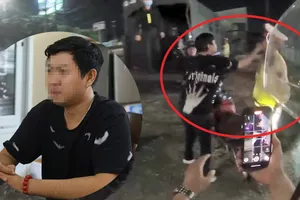 Khởi tố nam thanh niên tấn công CSGT khi bị đo nồng độ cồn ở Bình Dương