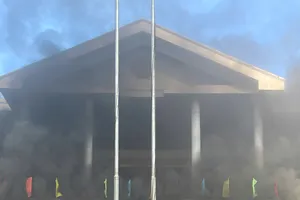 Cháy lớn tại trụ sở UBND tỉnh Bình Phước