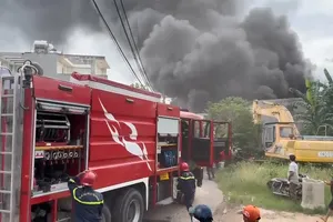 Bình Dương: Người dân vác đồ chạy vì sợ vụ cháy lớn lan sang
