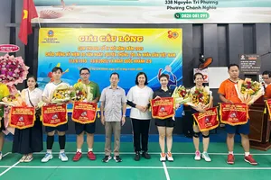 TAND khu vực 15-TP.HCM tổ chức giải cầu lông kỉ niệm ngày truyền thống