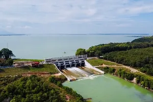 Hồ Dầu Tiếng tiếp tục xả lũ, cảnh báo ngập cục bộ ven sông Sài Gòn