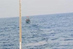 Cứu hộ thành công bảy ngư dân gặp nạn trên biển