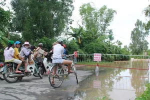 Mưa lũ khiến một người tử vong khi đi bắt chuột 